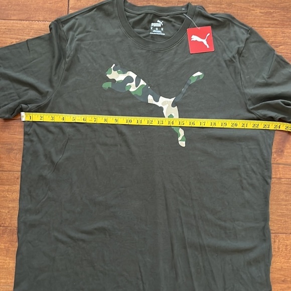 NWT Puma Forest Camo Cat Tee Size XL - Picture 6 of 11